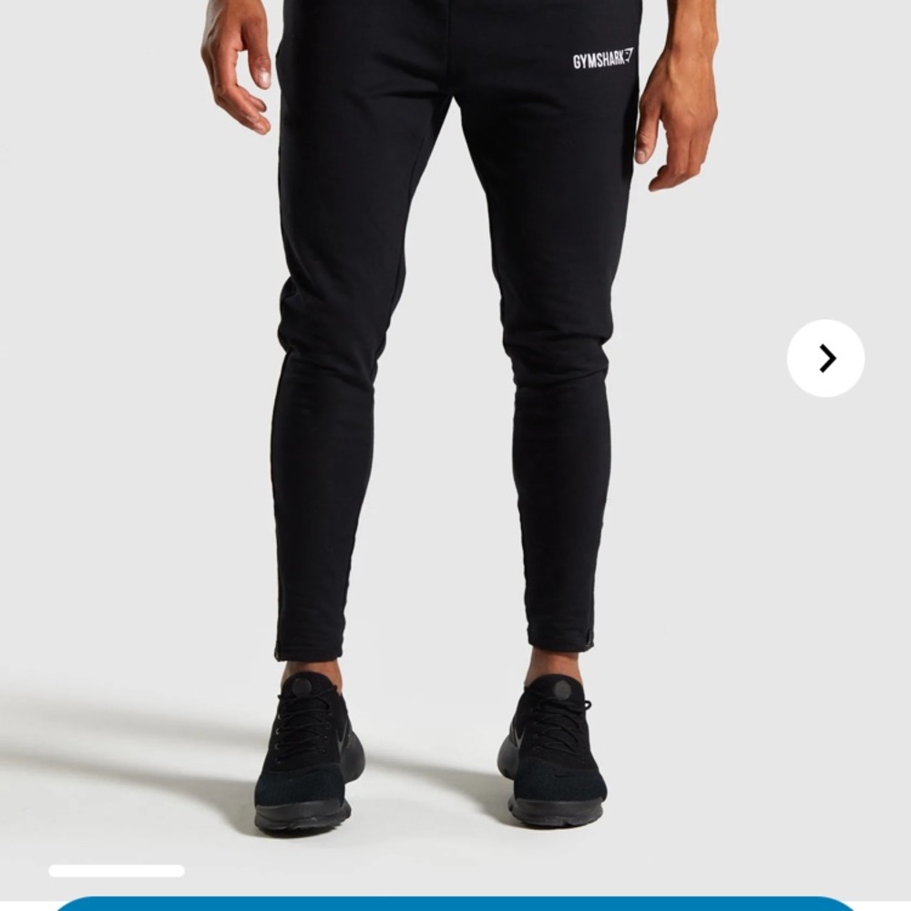 Gymshark Tapered Bottoms Joggers LARGE nwot